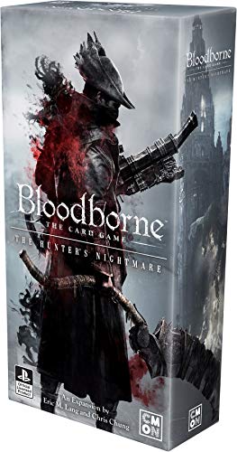 Bloodborne The Card Game The Hunter’s Nightmare EXPANSION | Horror Strategy Game | Cooperative Battle Game for Adults and Teens | Ages 14+ | 3-5 Players | Average Playtime 30-60 Minutes | Made by CMON