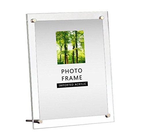 Modern Acrylic Photo Frame – Desktop/Free Standing（8×10)