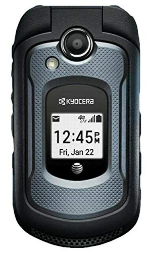 Kyocera AT&T Flip Phone GSM 4G LTE Dura XE E4710 Rugged Att Waterproof, Dustproof, Tough, Strong , Shock-Resistant (Renewed)