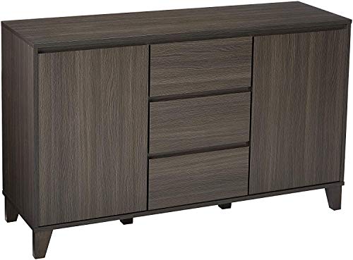 Kings Brand Furniture – Wood Buffet Server Cabinet Console Table, Oak Gray | The Storepaperoomates Retail Market - Fast Affordable Shopping