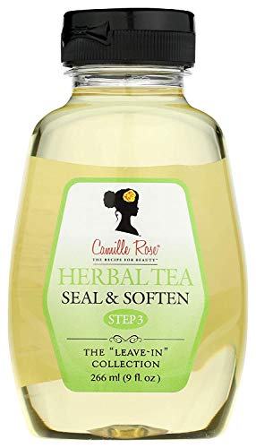 Camille Rose Herbal Tea Seal and Soften The Leave-In Collection | Lightweight, Hair Growth Leave-In Conditioner, 9 fl oz