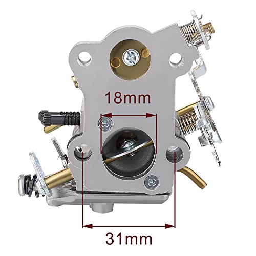 Butom 545070601 Carburetor with Fuel Filter for Craftsman 358351710 358351700 358350990 358351900 358351820 358351600 358351810 358351800 358350820 358350830 358351610 Chainsaw C1M-W26 | The Storepaperoomates Retail Market - Fast Affordable Shopping