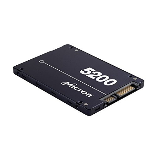 Micron 5200 Series Enterprise ECO 3D TLC NAND Flash MTFDDAK3T8TDC-1AT1ZABYY 3.8TB 3840GB 2.5″ SATA 6Gb/s SSD Solid State Drive