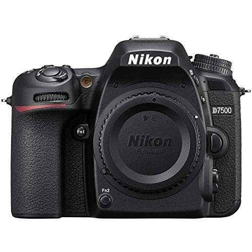 Nikon D7500 20.9MP DX-Format Wi-Fi 4K Digital SLR Camera Body – (Renewed)