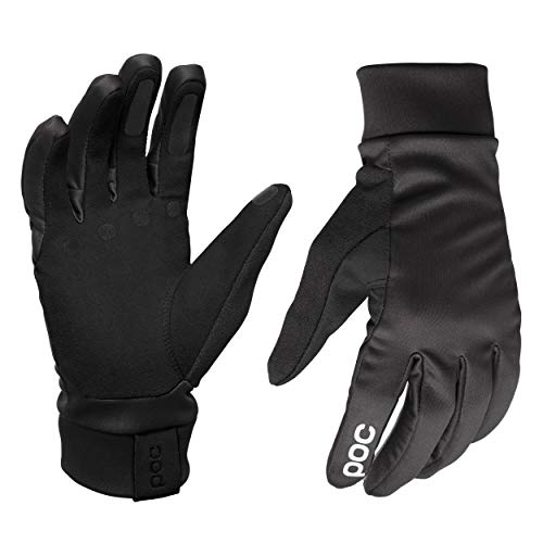 POC, Essential Softshell Glove, Cycling Gloves, Uranium Black, XL