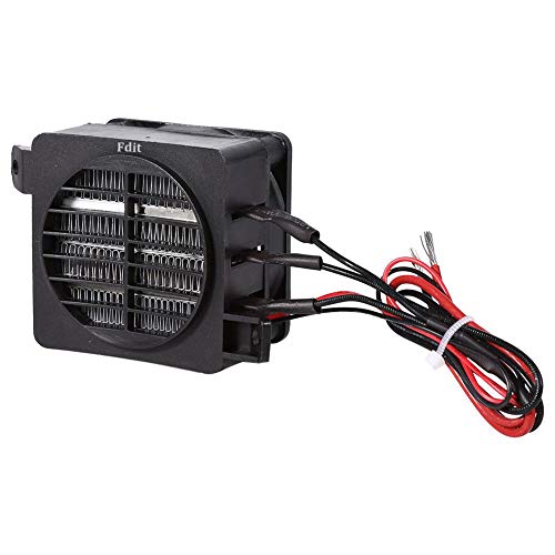 Fdit PTC Car Fan Air Heater for Small Room Space (12V 100W)