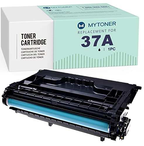 MYTONER Compatible Toner Cartridge Replacement for HP 37A CF237A for Enterprise M607 M607n M607dn M608 M608n M608dn M608x M609 M609dn, MFP M631 M632 M633 Printer (Black)