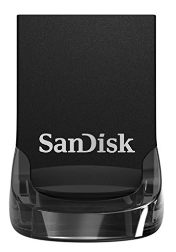 SanDisk 256GB Ultra Fit USB 3.1 Flash Drive – SDCZ430-256G-G46, Black