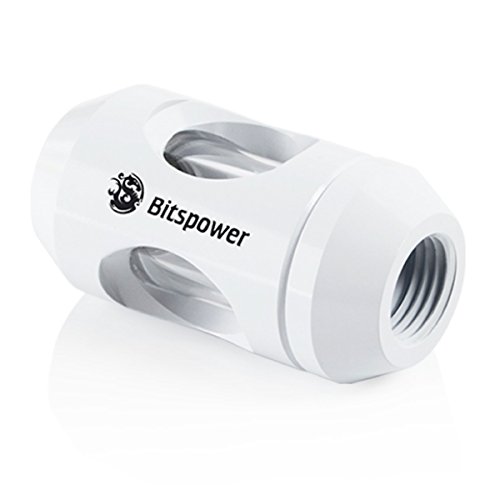 Bitspower G1/4″ in-Line Filter, Deluxe White
