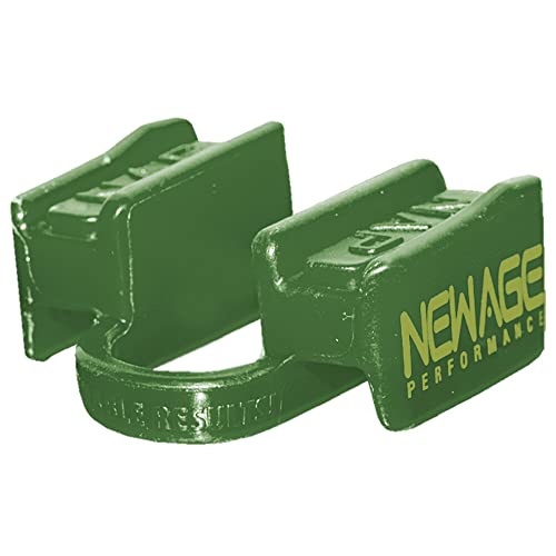 New Age Performance 6DS Sports and Fitness Weight-Lifting Mouthpiece – Lower Jaw – No-Contact – Includes Case – Army Green