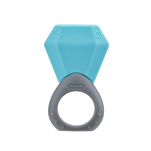 INNOBABY TEETHIN’ Smart Birthstone Ring TEETHER – March (Aquamarine)