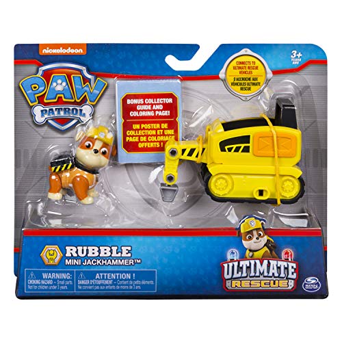 Paw Patrol Bring Home All The Excitement and Fun of The Hit Tv Show! C Miniveh Wfig Ultresc Rubble Gbl, Multicolor