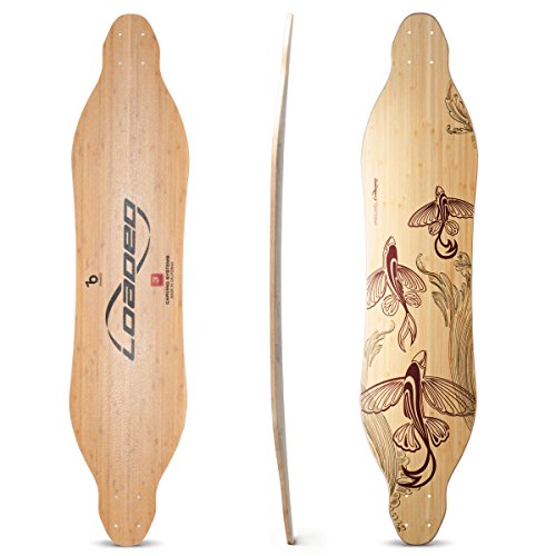 Loaded Boards Vanguard Bamboo Longboard Skateboard Deck (Flex 1)