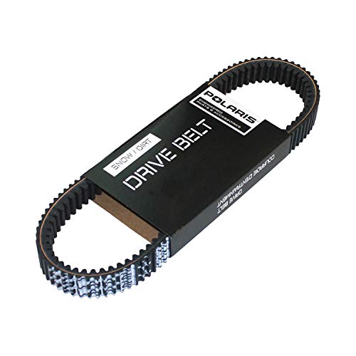 Polaris RZR ORV Drive Belt, Part 3211202 – Compatible with Specific Models of Polaris Side-by-Sides, Runs at Optimal RPMs, No Clutch Recalibration, Replace Every 1,000 Miles, Black