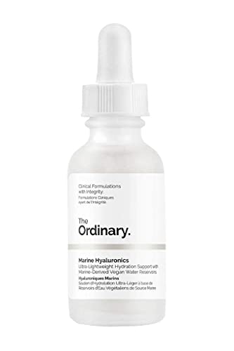 The Ordinary. Marine Hyaluronics. Ultra- lightweight hydration support with marine-derived vegan water resevoirs. 1 fl. oz. 30 ml