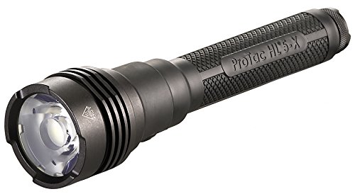 Streamlight 88081 ProTac HL 5-X USB 3500-Lumen Rechargeable Flashlight With 2 SL-B26 Battery Pack, Dual USB Cord and Wrist Lanyard, Black – Box Packaged