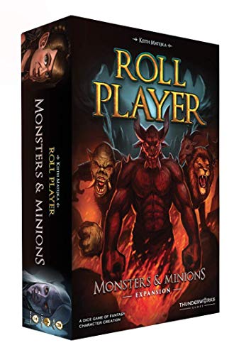 Thunderworks Games Roll Player: Monsters and Minions Strategy Boxed Board Game Expansion Ages 12 & Up (TWK2002)