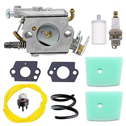 Atoparts C1Q-EL24 Carburetor with Air Filter Tune Up Kit for Husqvarna 123 223 322 323 325 326 327 123C 223L 322C 323R Trimmer Brushcutter Pole Saw Edger