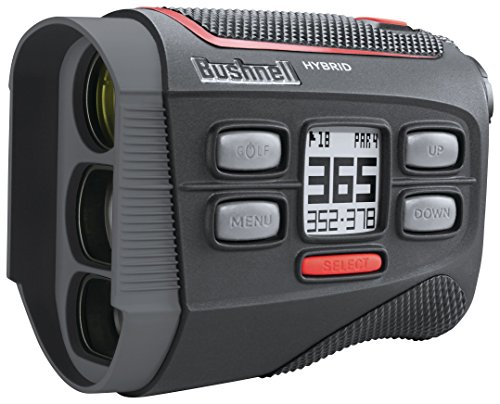 Bushnell Hybrid Golf Laser Rangefinder + GPS Black, Large