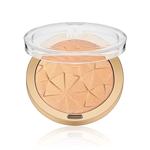 Milani Hypnotic Lights Powder Highlighter – Flashing Light (0.3 Ounce) Vegan, Cruelty-Free Face Powder that Contours & Highlights for a Glowing Finish