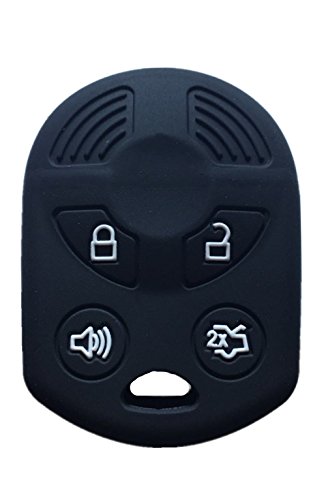 KAWIHEN Silicone Key Fob Cover Compatible with Ford Lincoln Mercury OUCD6000022 164-R8046 164-R7040 CWTWB1U722