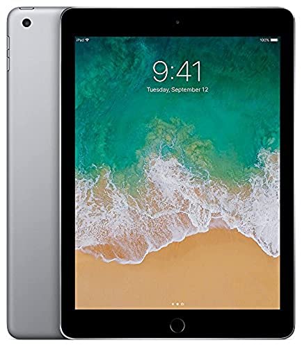 Apple iPad (5thGEneration) Wi-Fi, 128GB – Space Gray (Renewed)