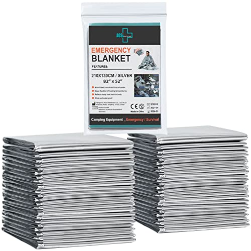 General Medi Emergency Blanket (12-Pack),Emergency Foil Blanket– Perfect for Outdoors, Hiking, Survival, Marathons or First Aid