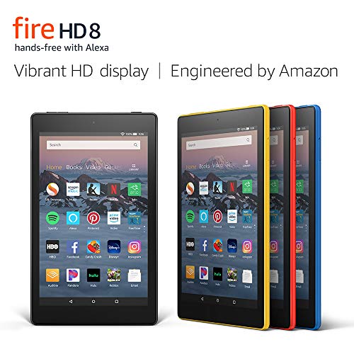 Fire HD 8 Tablet (8″ HD Display, 32 GB) – Blue (Previous Generation – 8th)