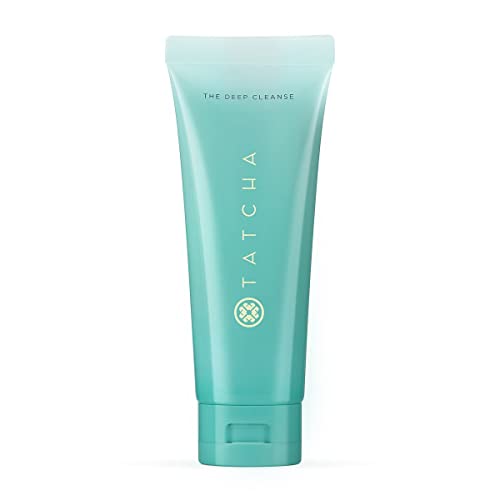 TATCHA The Deep Cleanse | Deep, Gentle Exfoliating Cleanser, Lifts Dirt, Minimizes Excess Oil & Unclogs & Tightens Pores, 150 ml | 5 oz