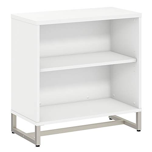 Bush Business Furniture Office by Kathy Ireland Method Bookcase Cabinet, White