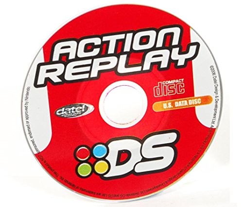 Action Replay Code Manager CD Rom Software Data Disc for AR DS / DS Lite Nintendo Pokemon Cheat Codes