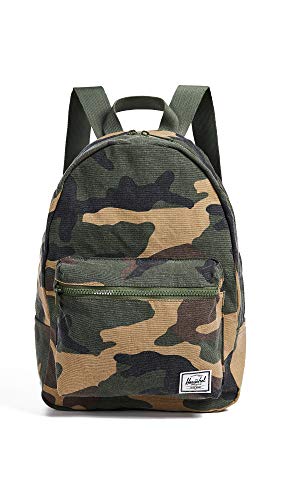 Herschel Supply Co. Women’s Cotton Casual Grove X-Small Backpack, Woodland Camo, Green, Print, One Size