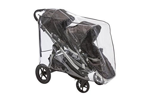 Sashas Premium Series Rain and Wind Cover for Baby Jogger City Select Double Stroller