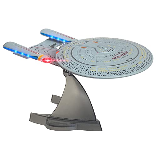 Star Trek U.S.S. Enterprise 1701-D – Enterprise Replica Bluetooth Speaker, Engine Noise Sleep Machine, Night Light, Sound Effects – Memorabilia, Gifts, Gadgets, Collectibles for Star Trek Fans