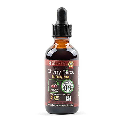 Cherry Force – Advanced Tart Cherry Extract – Real Tart Cherries – Rich in Phytonutrients – Liquid Extract for Better Absorption