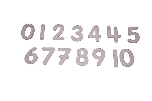 TickiT 9326 Mirror Numbers, Small (Pack of 14)