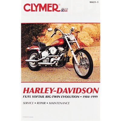 Clymer Repair Manuals for Harley-Davidson Softail Heritage Classic FLSTC 1989-1999