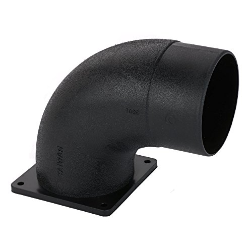 WoodRiver Flanged Elbow Dust Collection Fitting. 4″