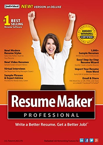 Individual Software Resumemaker Professional 20 (2-Users)