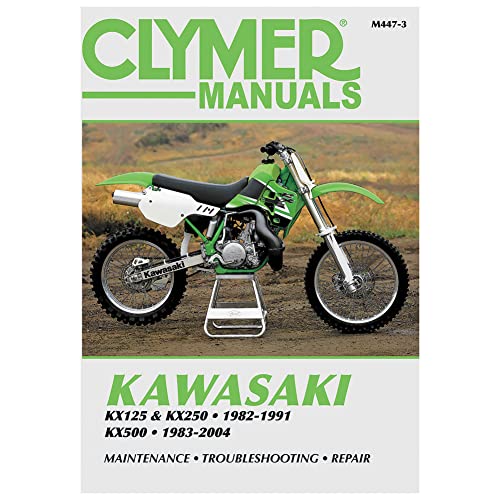 Clymer Repair Manuals for Kawasaki KX500 1983-2004