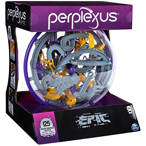 Perplexus, Epic 3D Gravity Maze Game Brain Teaser Fidget Toy Puzzle Ball, for Kids & Adults Ages 10 and up | The Storepaperoomates Retail Market - Fast Affordable Shopping
