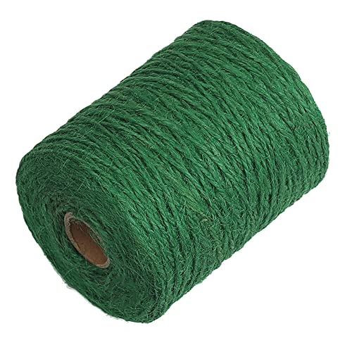 Vivifying Garden Twine, 656 Feet 2mm Green Plant Ties, Strong Jute Twine String for Climbing Plants, Tomatoes, Floristry, Crafts | The Storepaperoomates Retail Market - Fast Affordable Shopping