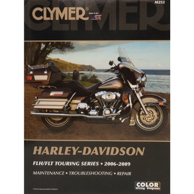 Clymer Repair Manuals for Harley-Davidson Electra-Glide Classic FLHTC/I 2006-2009