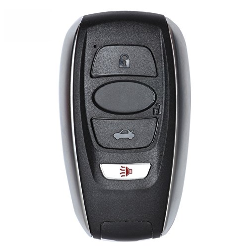 Keyecu Replacement Remote Car Key Case Fob 4 Button for Subaru BRZ WRX STI Legacy Outback XV Crosstrek 2013-2016 (Shell Only)
