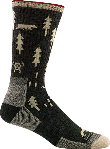 Darn Tough (Style 1964 Men’s ABC Hike/Trek Sock – Black, Large