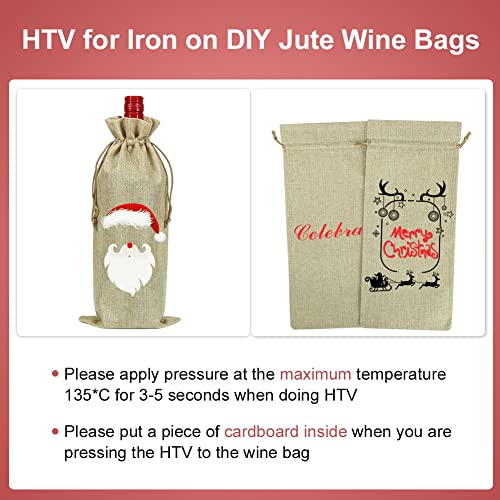 Shintop 10pcs Jute Wine Bags, 14 x 6 1/4 inches Hessian Wine Bottle Gift Bags with Drawstring (Brown) | The Storepaperoomates Retail Market - Fast Affordable Shopping