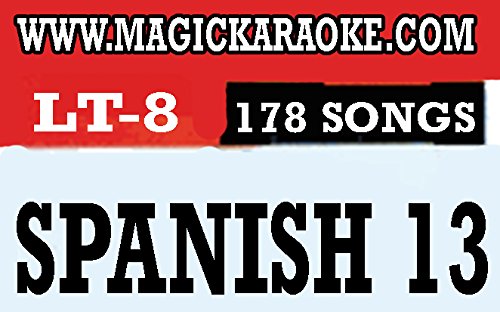 Magic Sing Karaoke Mic Songchips SPANISH 13 (LT8) for ET23KH, ET25K, ET25KN, ET19KV, ET18K, ET9K, ED9000, ED8000, ED7000, ED6000, ED11000, LEADSINGER LS2100,2700, LS3700