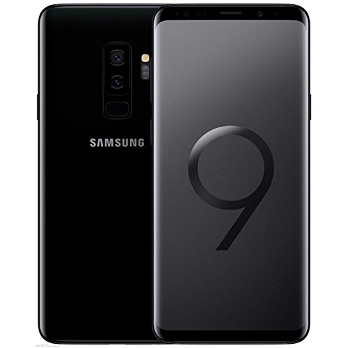 SAMSUNG Galaxy S9+ G965F (International Version), 64GB, GSM, Factory Unlocked Smartphone – Midnight Black