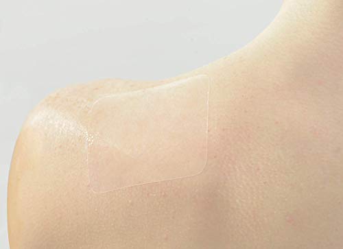 Transparent Waterproof Adhesive Film Skin Dressing 2″ 3/8″ X 2″ 3/4″ (6 cm X 7 cm) 100 Per Box; by Areza Medical