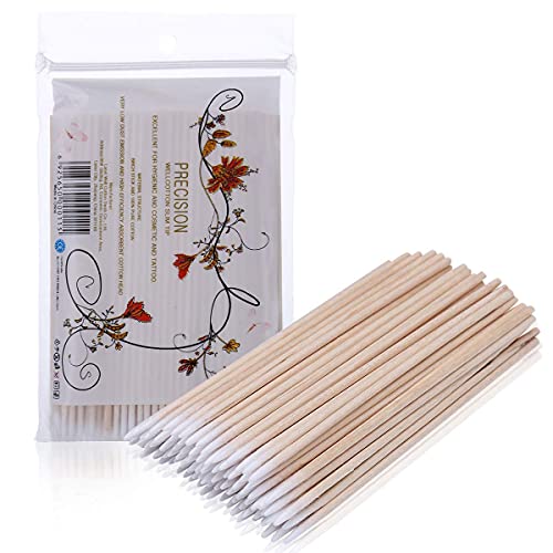 500 Count 4 Inch Pointed Cotton Swabs Precision Microblading Cotton Tipped Applicator Tattoo Permanent Supplies | The Storepaperoomates Retail Market - Fast Affordable Shopping